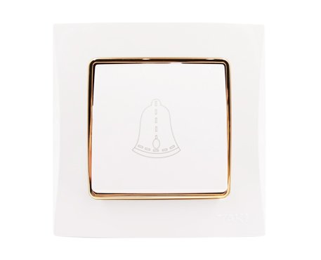 Bouton poussoir YAKI LENA a bascule lumineux  1820-Y-Y2551-00WG