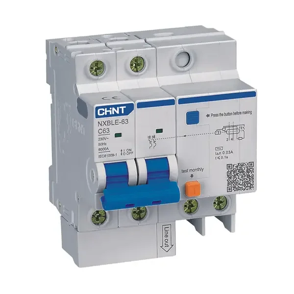 DPN CHINT DIFFERENTIEL 1P+N NXBLE-63 25-32-63A