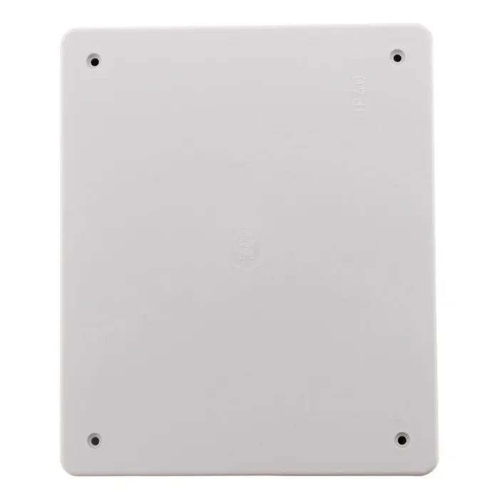 Boîte de dérivation à encastrer 196 x 152 x 70mm - Rouge - Zenitech