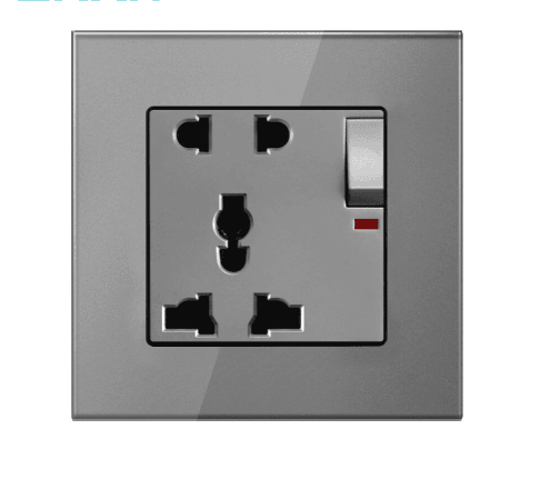 Prise électrique murale moderne