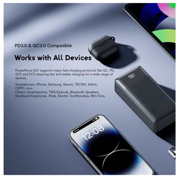 POWER BANK 30.000 mah  ORAIMO