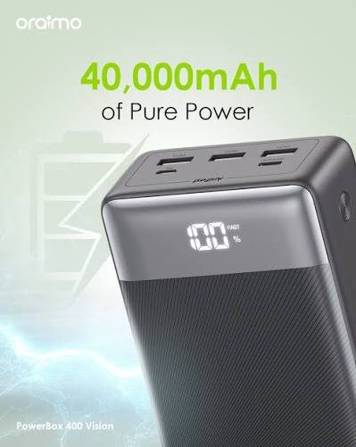 POWER BANK 40.000 mah  ORAIMO