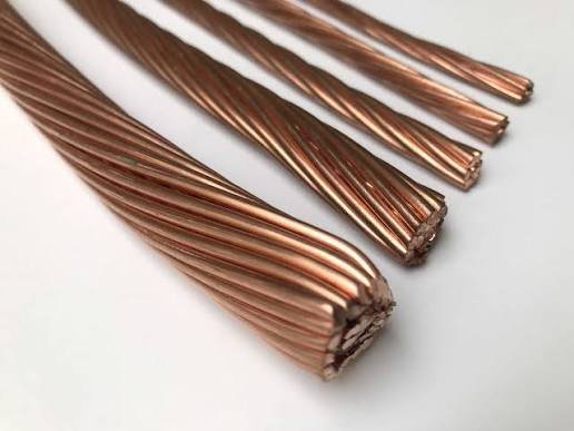 CABLE DE CUIVRE NU 16MM 100M