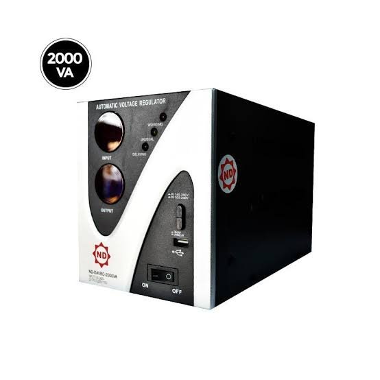 régulateur automatique de tension 2000VA de la marque ND 